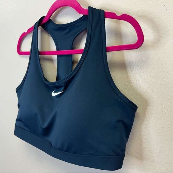 Nike XXL Women's Deep Blue Sports Bra Athletic Running Workout Gym Yoga Pilates - Picture 3 of 8